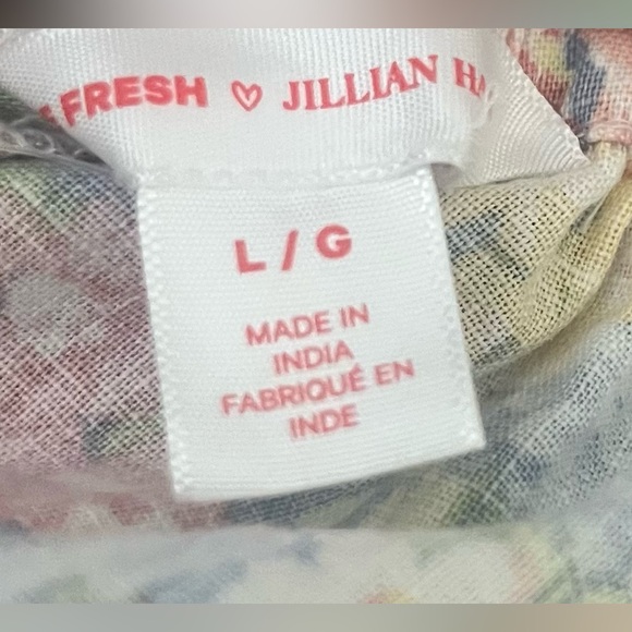 Jillian Harris x Joe Fresh Blushing Flower Back Tie Dress - Picture 8 of 9